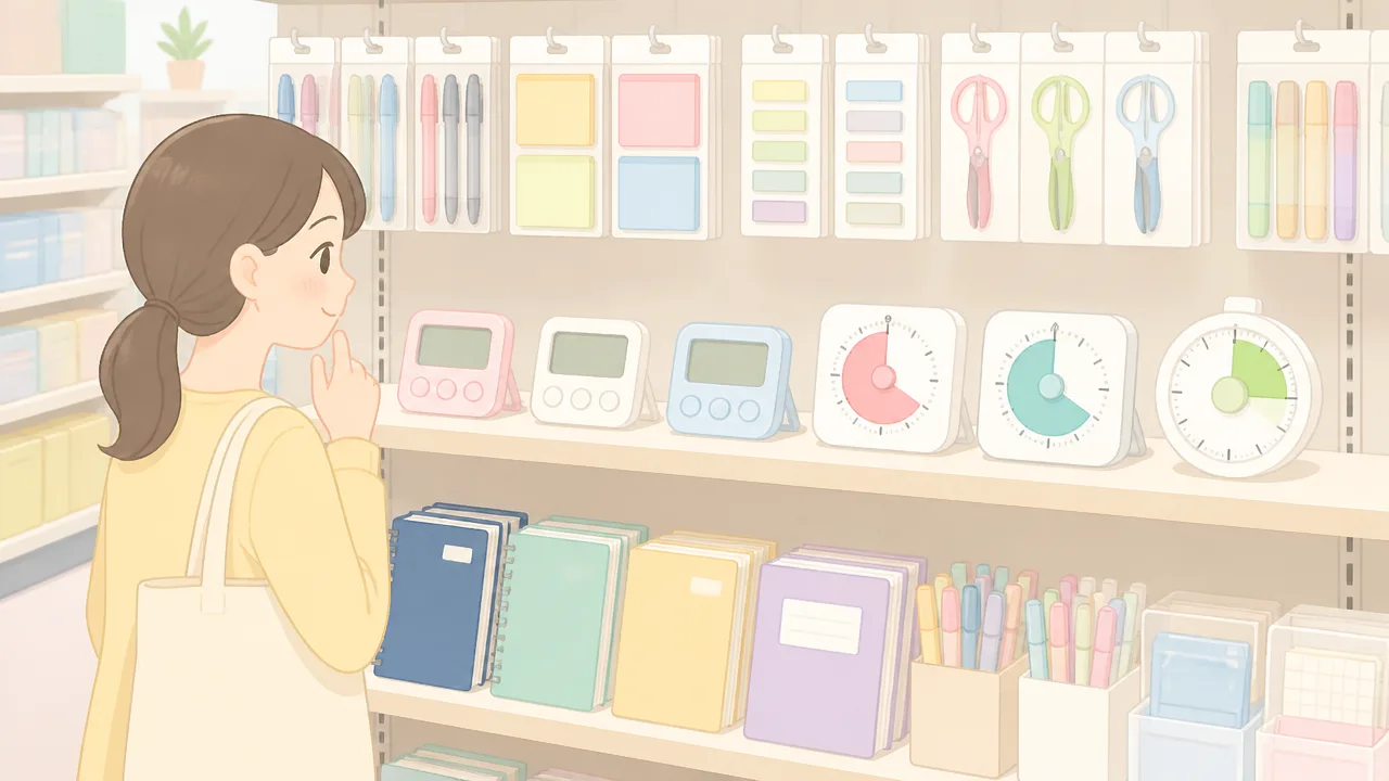 セリアの勉強用タイマーはどの売り場?種類や選び方も紹介