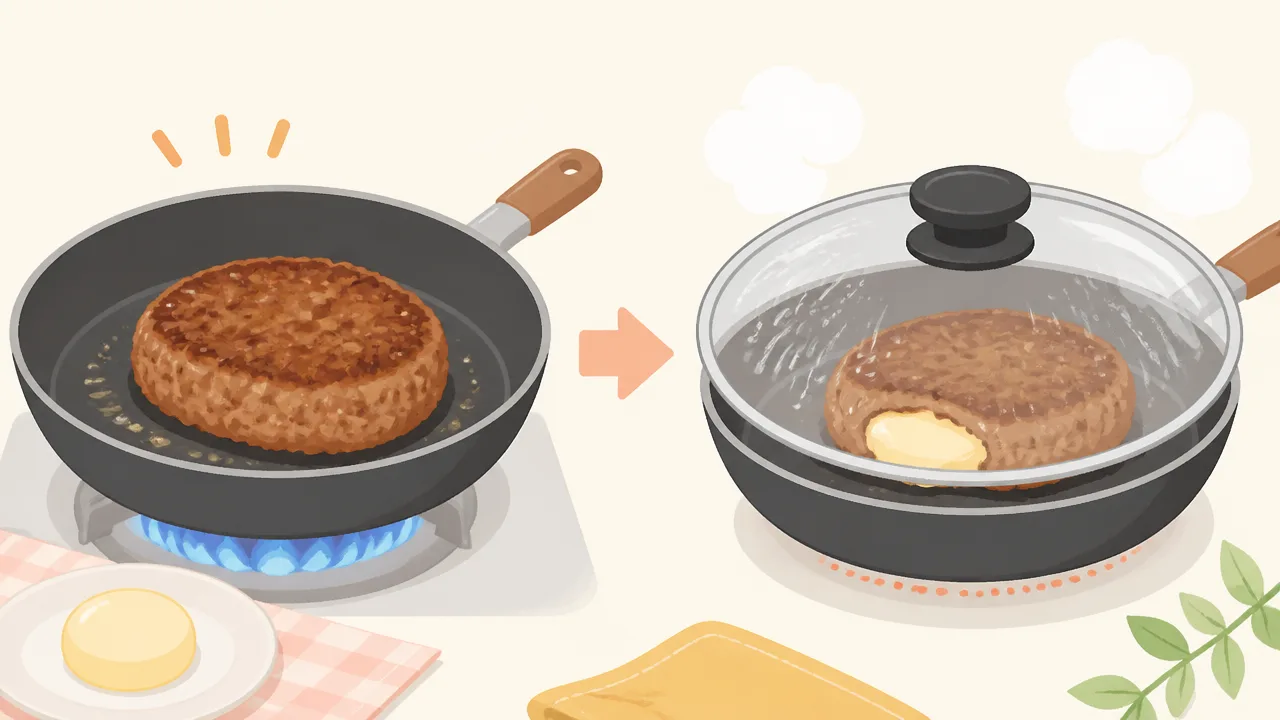 チーズインハンバーグからチーズが出る原因は?失敗を防ぐ包み方のコツ