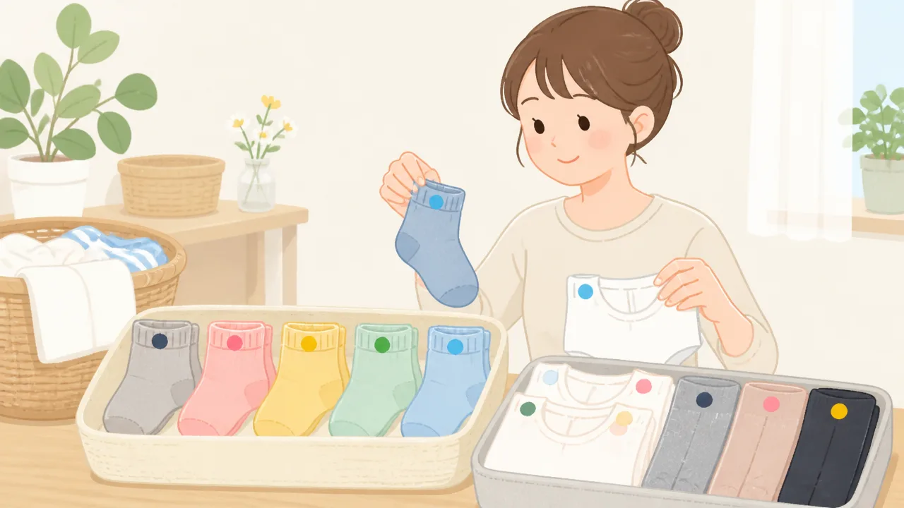 家族の靴下を見分ける方法は?洗濯後に迷わない簡単な工夫