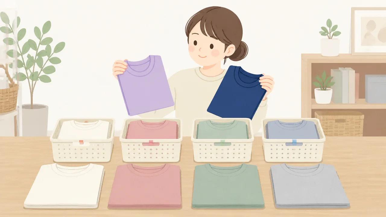 家族のヒートテックを簡単に見分ける方法と混ざらない工夫