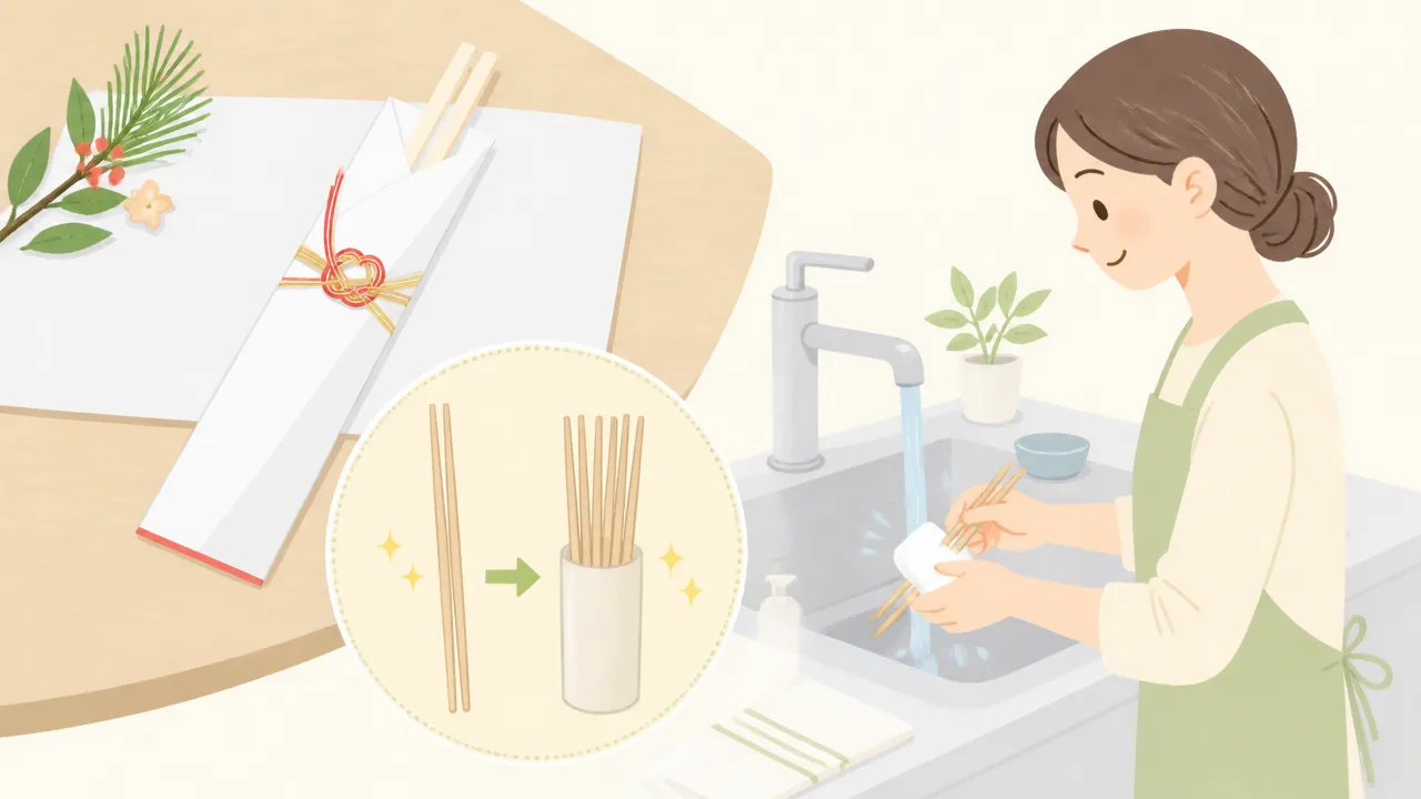 祝い箸はいつまで使う?お正月の使用期間と正しい扱い方
