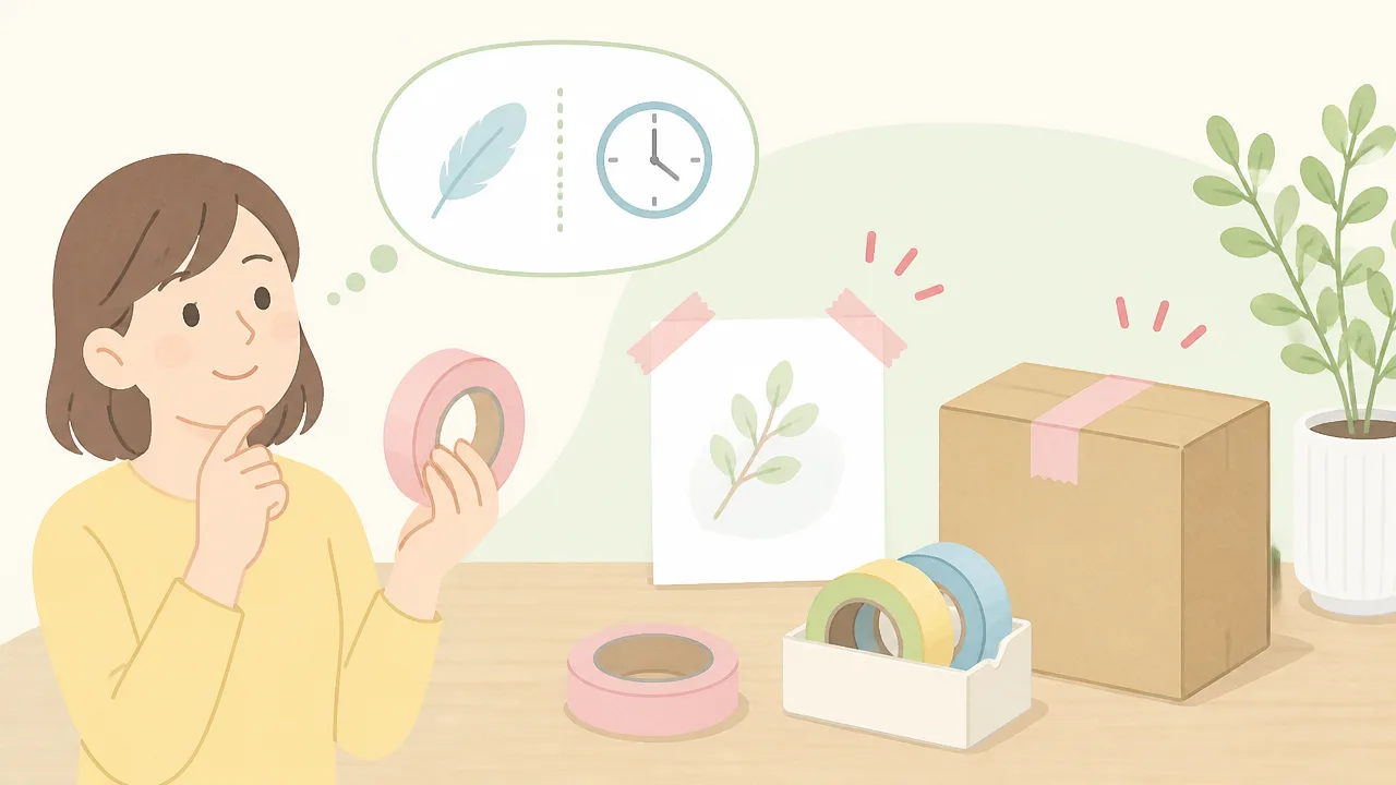 養生テープとマスキングテープの違いは?用途と選び方を解説