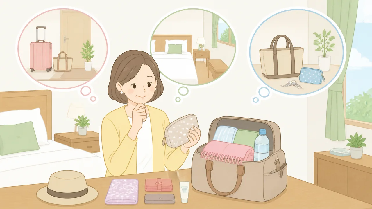 国内旅行に役立つ旅行グッズ｜50代女性が快適に過ごす持ち物選び